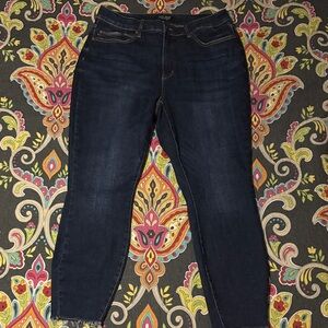 Judy Blue Midnight Blue Cropped Jeans